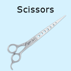 Grooming scissors for dog and cat