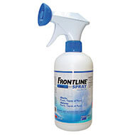 Dog and cat antiparasitics spray - fleas, ticks and lice - Frontline