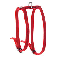 Cat harness - red