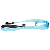 Lead double thickness for dog blue nylon