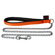 Dog Lead chain - orange