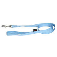 blue nylon dog lead