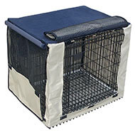 Cover for transport folding metal cage