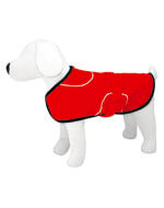 Dog coat - red polar