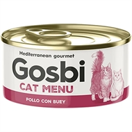 Gosbi Cat Menu Chicken with beef 85 gr