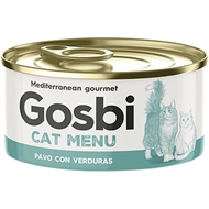 Gosbi Cat Menu Turkey with vegetables 85 gr