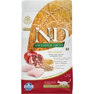 N&D - ANCESTRAL GRAIN - Pomegranate Chicken - Sterilised Cat