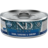 N&D - OCEAN - Tuna Sardine Shrimp - Cat - 80 G