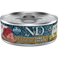 N&D - NATURAL - Chicken Tuna - Cat - 80 G