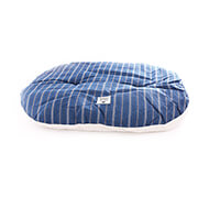 Coussin ovale - Collection Cricket - Bleu