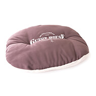 Coussin ovale - Collection Guest House - Marron