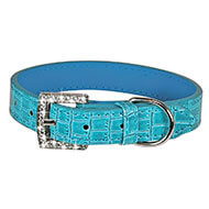 Celeste dog collar - blue