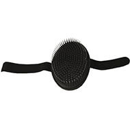 Dog and cat brush - oval strap - metal pins