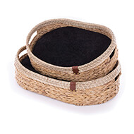 Basket "Couffin" - Collection Rêverie à Hanoï - Pack of 2 baskets