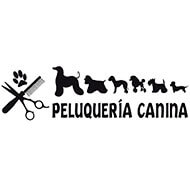 Sticker Peluqueria Canina 30x120cm - en Espagnol