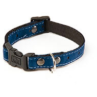 Dog collar - 5th avenue blue