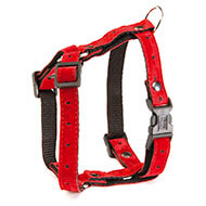 Dog harness - 5th avenue red