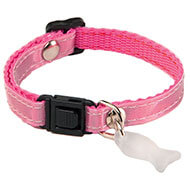 Adjustable Cat Collar - Reflection - Pink