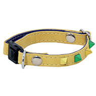 Adjustable Cat Collar - Glam & Color - yellow