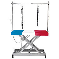 Vivog I-design grooming table - lacquered - FRENCH flag