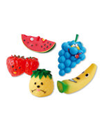 Set of 5 fruits