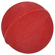Dog toy - Rubb'n'Red - red ball