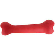 Dog toy - Rubb'n'Red - red bone - XL - 22 cm