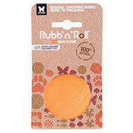 Jouet Rubb'n'Roll - balle orange - 7 cm
