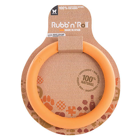 Doy toy - Rubb'n'Roll - orange ring - 14,5 cm