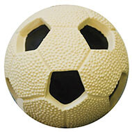 Dog toy - latex soccer ball 13 cm