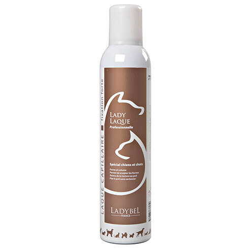 Professionnal finishing spray for dog and cat - Lady Laque from  Ladybel