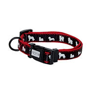 Black gallon dog collar - Vivog