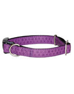 Doremi purple dog collar