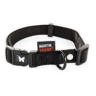 Dog collar - nylon black