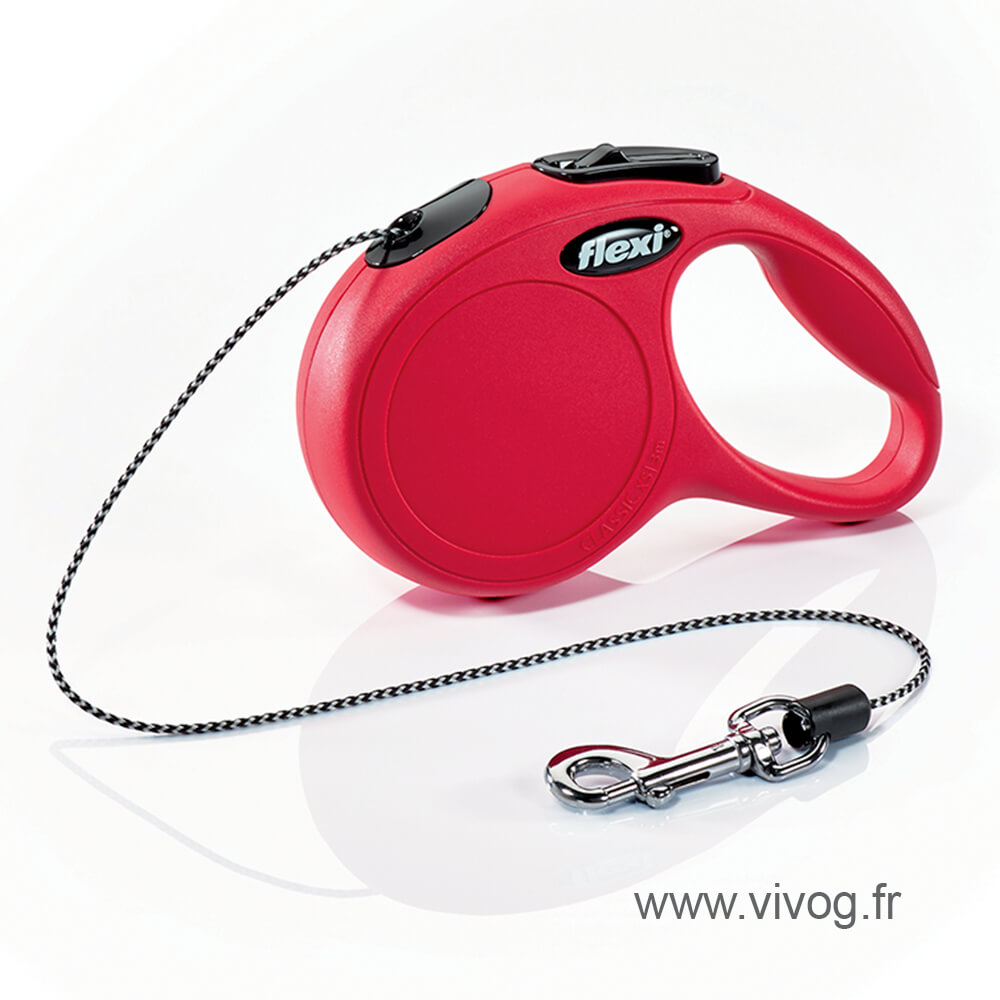 Flexi Retractable Dog Leashes XS, Red