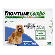 Antiparasitics pipets - Frontline Combo dog - M - 10 to 40kg