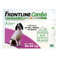 Antiparasitics pipets - Frontline Combo dog L  - 20 to 40 kg