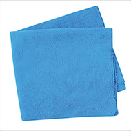 Absorbent towel in blue microfibre - Vivog
