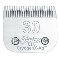 Tête de coupe tondeuse - système Clip - Oster CryogenX-Ag - N° 30 - 0,5mm