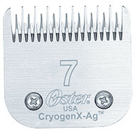 Clipper blade - Oster cryogen X-Ag - Clip system - Nr 7 - 3,2mm