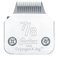 Tête de coupe OSTER "CRYOTECH" -  n°7/8 - pattes 0.8mm