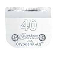 Clipper blade - Oster cryogen X-Ag - Clip system - Nr 40 - 0,25mm