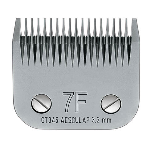 Clipper blade - Aesculap Snap on - Clip system - GT345 - Nr 7F - 3,2mm
