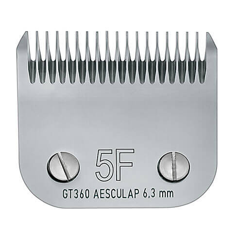 Clipper blade - Aesculap Snap on - Clip system - GT360 - Nr 5F - 6.3mm