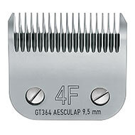 Tête de coupe tondeuse - système Clip - Aesculap Snap On GT364 - N° 4F - 9,5mm