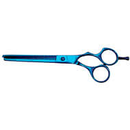 Grooming blending scissors XP382 - semi-professional - Optimum Blue Ray - 19 cm