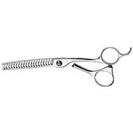 Grooming chunker scissors - fish tail - XP646 - professionnal - Optimum Japan Style Light - 16,5cm