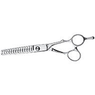 Grooming chunker scissors - fish tail - XP648 - professionnal - Optimum Japan Style Light - 18cm