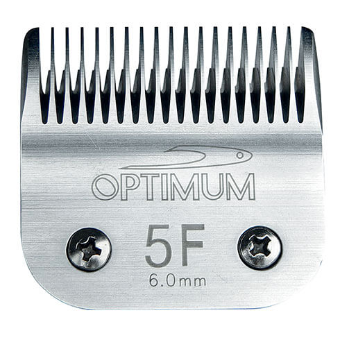 Tête de coupe tondeuse - système Clip - Optimum classic universel - N° 5F - 6mm