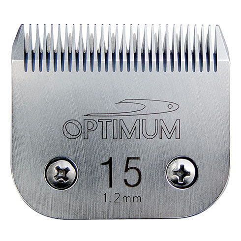 Tête de coupe tondeuse - système Clip - Optimum classic universel - N° 15 - 1,2mm